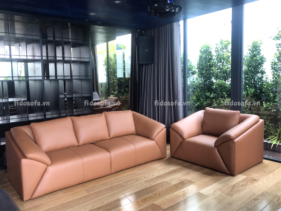 Mẫu Sofa băng chất da cao cấp B240
